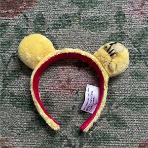 Disney Parks Winnie the Pooh "My Favorite Day" plush headband 🐻💛🐝
